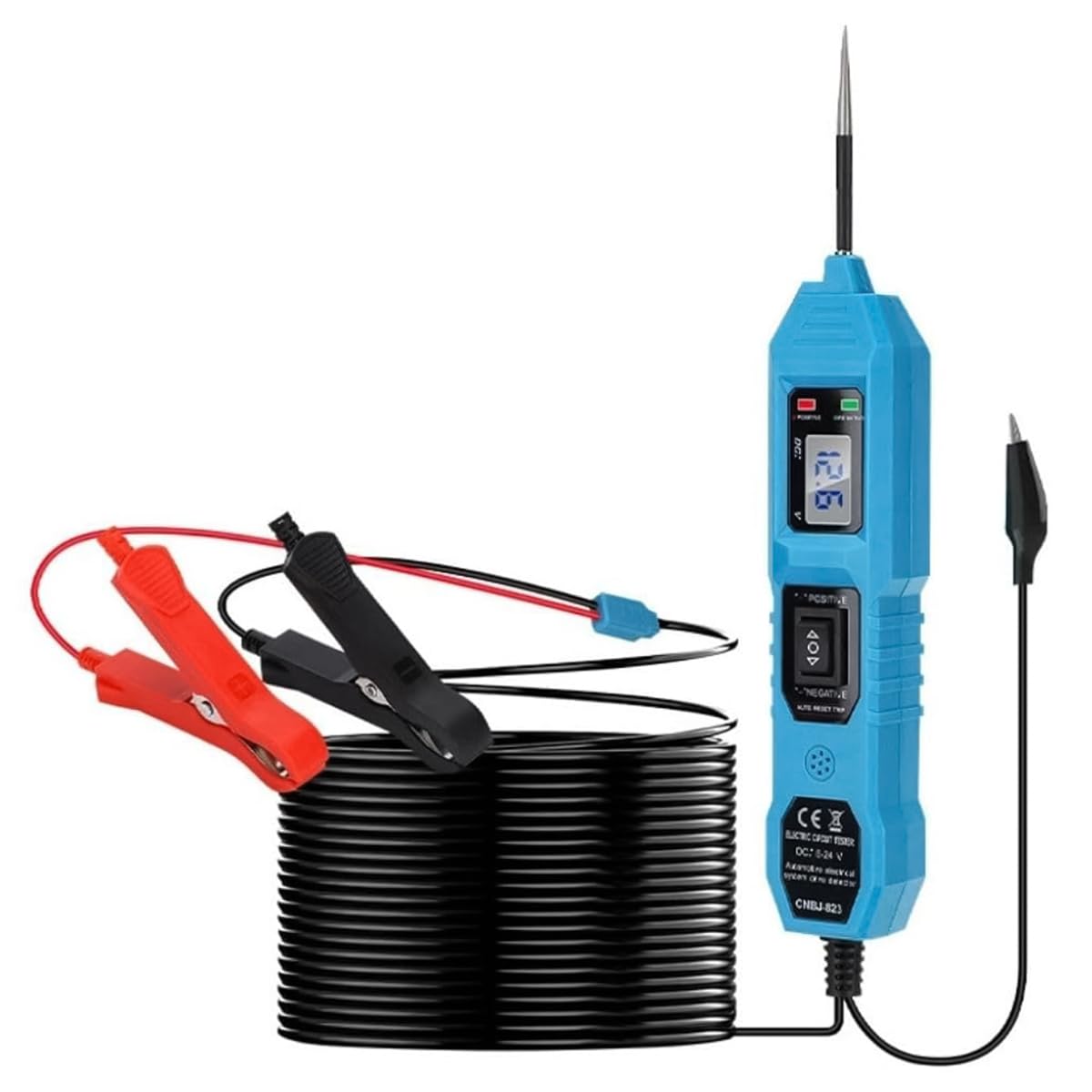Serplex Multifunctional Car Circuit Tester with LED, 3.5-36V AC/DC Car Power Tester with Buzzer, Electrical Tester Digital Display Short Circuit Finder for Continuity Testing, Trailer Lights Testing Serplex Multifunctional Car Circuit Tester with LED, 3.5-36V AC/DC Car Power Tester with Buzzer, Electrical Tester Digital Display Short Circuit Finder for Continuity Testing, Trailer Lights Testing